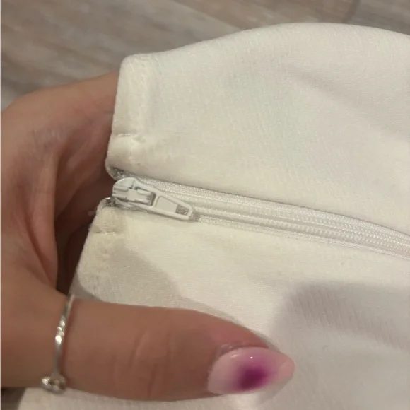 Windsor Cream Button-Front Mini Dress - Picture 5 of 5